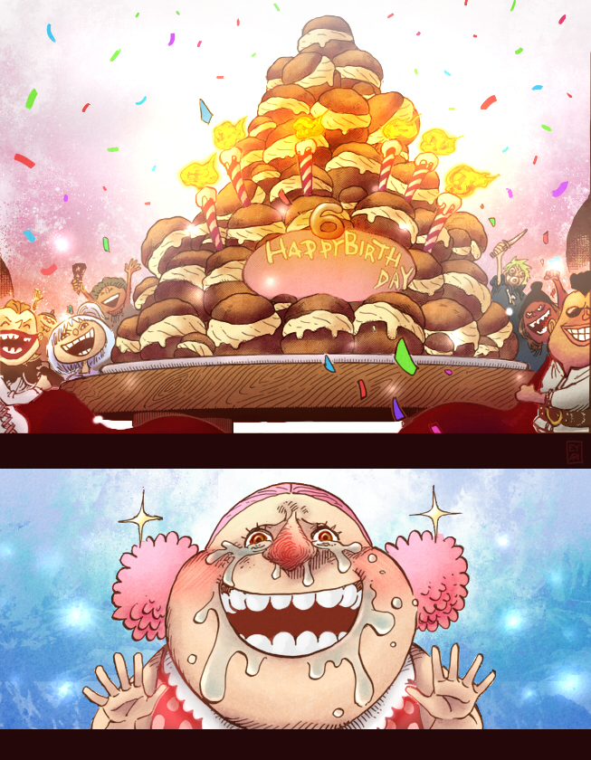One Piece 867 Linlin S Birthday Cake Colored By Eyaririri On Deviantart One Piece 867 Linlin S Birthday Cake Colored By Eyaririri On Deviantart