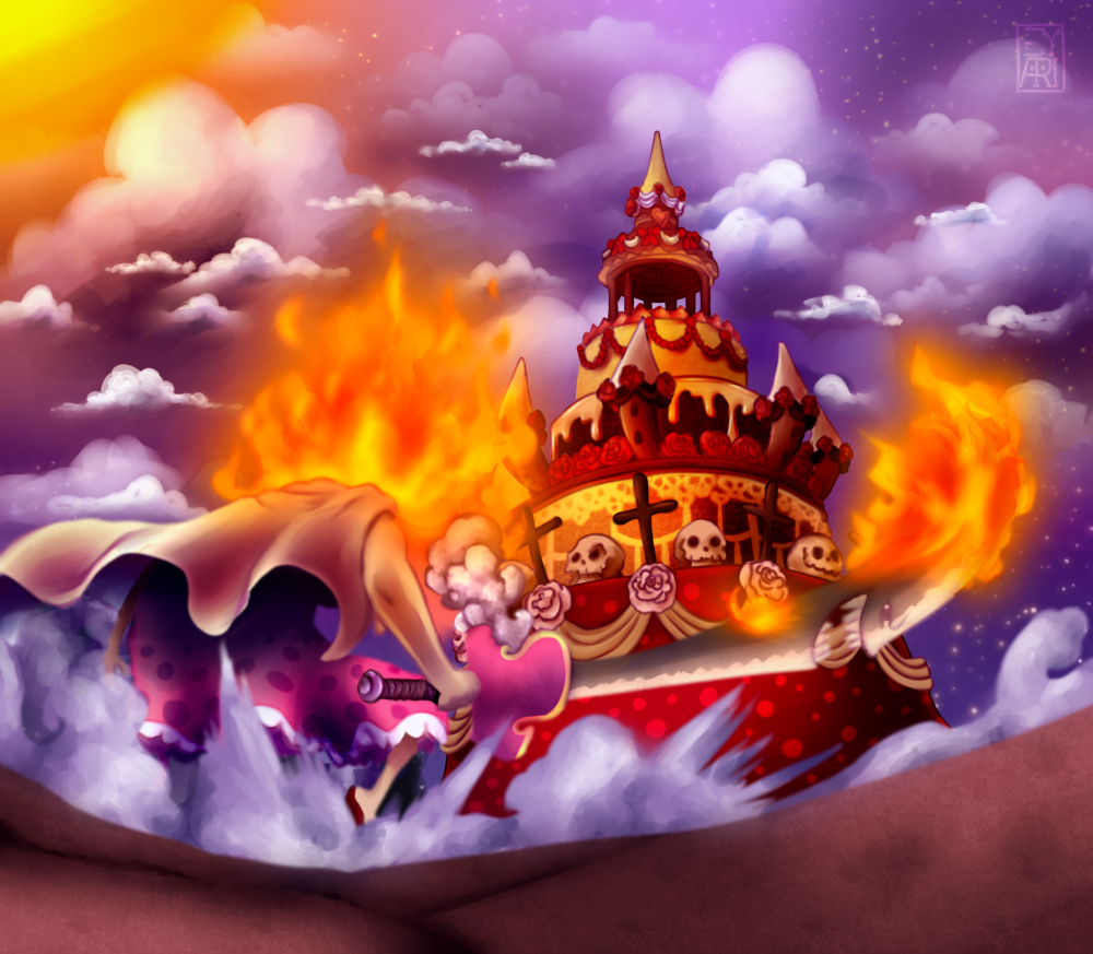 One Piece 9 Big Mom And The Wedding Cake By Eyaririri On Deviantart One Piece 9 Big Mom And The Wedding Cake By Eyaririri On Deviantart