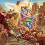 This angel vs Assyrians