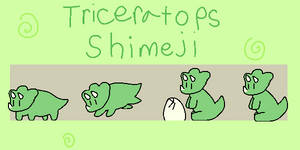 Triceratops Shimeji!