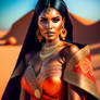 Beautiful Aboriginal  woman influencer