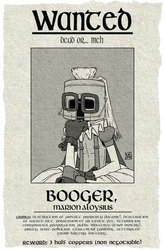 INKtober 23: Booger - School portrait day...
