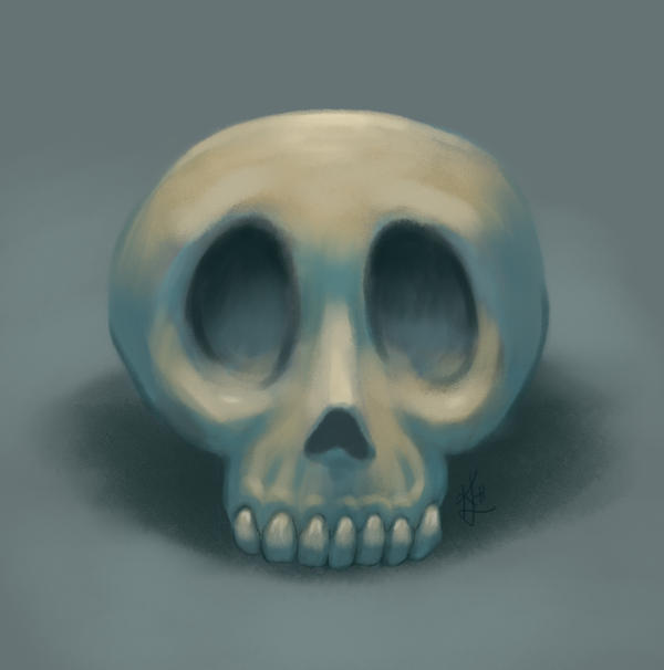 Skull doodle