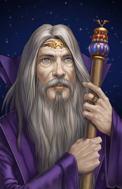 Archwizard Commissioned by KatLouhio
