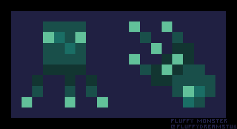 8 Bit Glow Squid By Thefluffiestmonster On Deviantart 8 Bit Glow Squid By Thefluffiestmonster On Deviantart