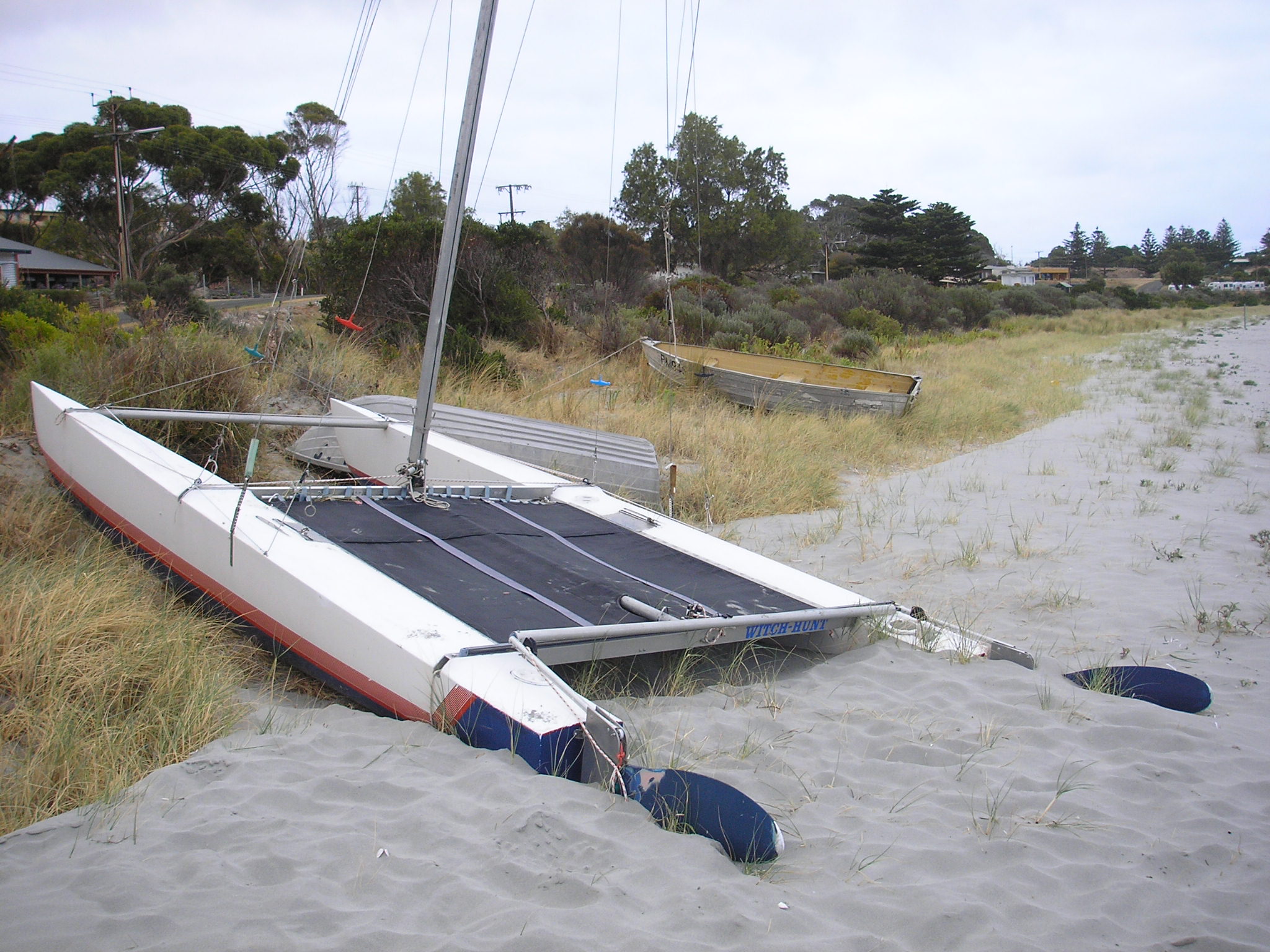 Aground