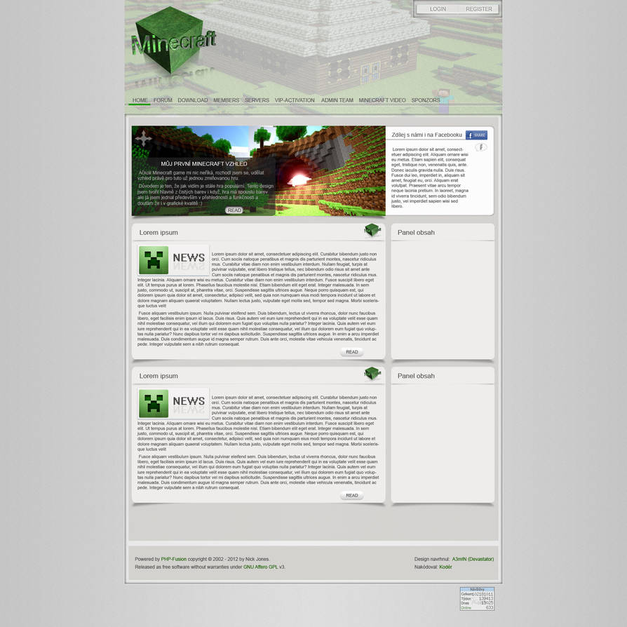 Minecraft Design NEW by Devastator-Designer on DeviantArt