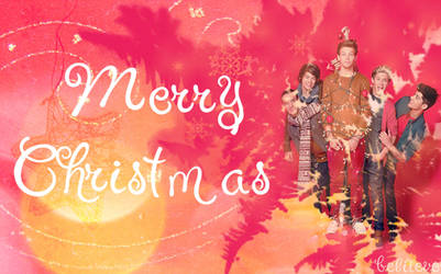 One Direction Merry Christmas Wallpaper