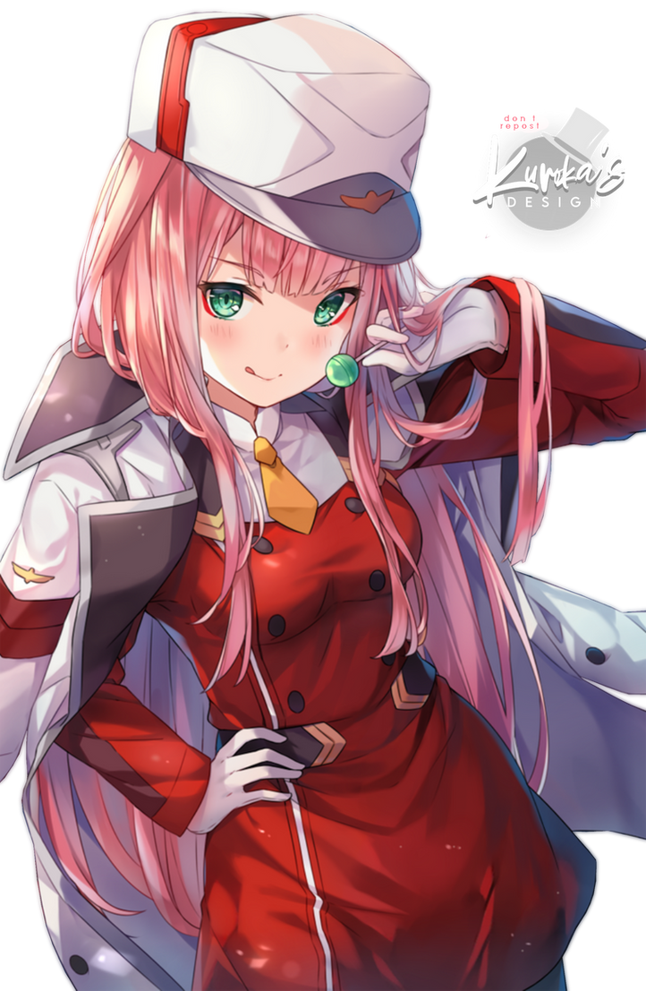 Individual Renders / #OO3 Zero Two by ImKuroka1412 on DeviantArt