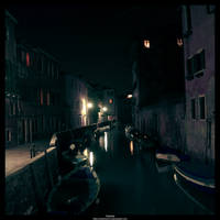 Tipical Venice canal