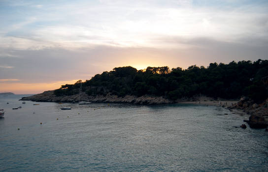 Sunset at Cala Salada - Ibiza