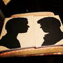 Sherlock and John Silhouette Paintings