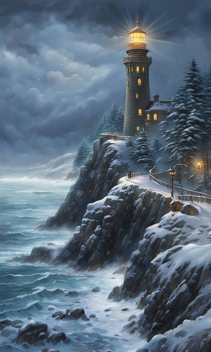 Pointe Light Gabriel Pointe Light, British Columbia by DMooseArt on DeviantArt