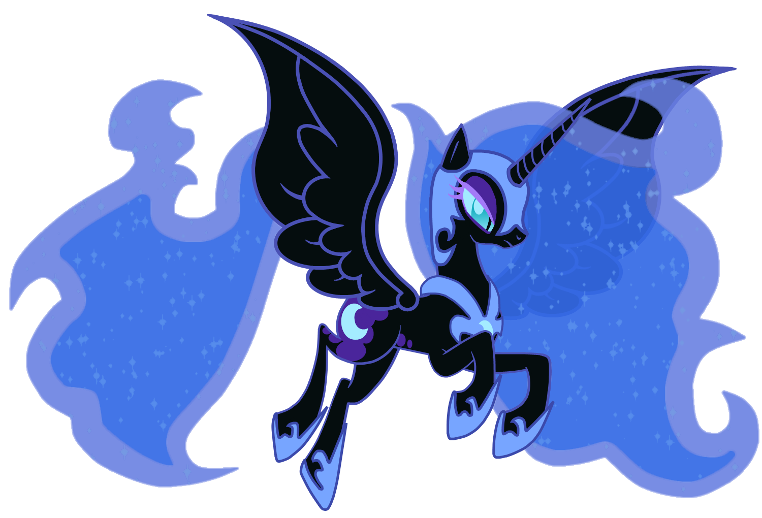 'ComiCon' Nightmare Moon Vector