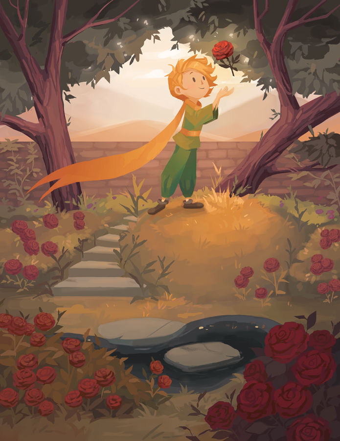 Little Prince: His Rose by CitrusFoam