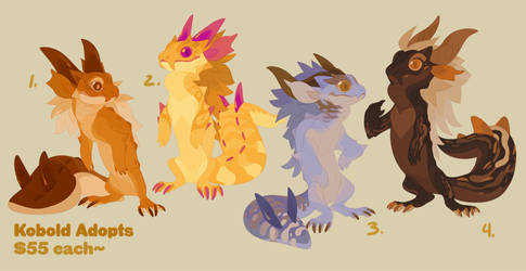 Latte Kobold Adopts: CLOSED