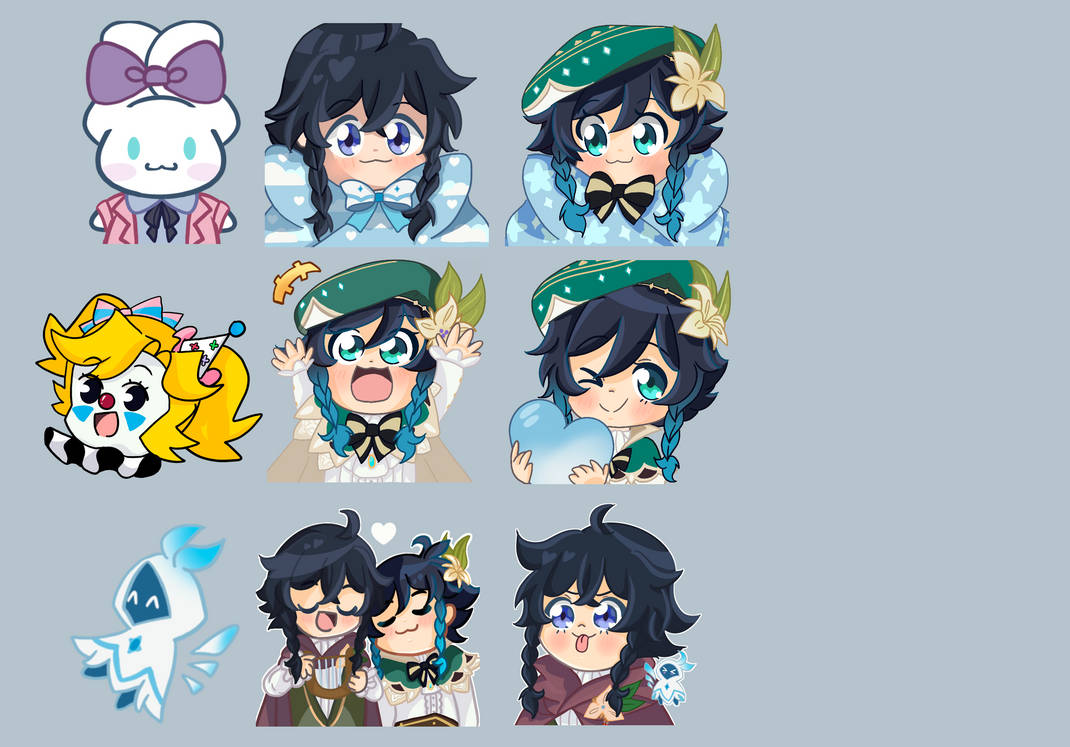 Emotes Collection by MaiDearDesiree on DeviantArt