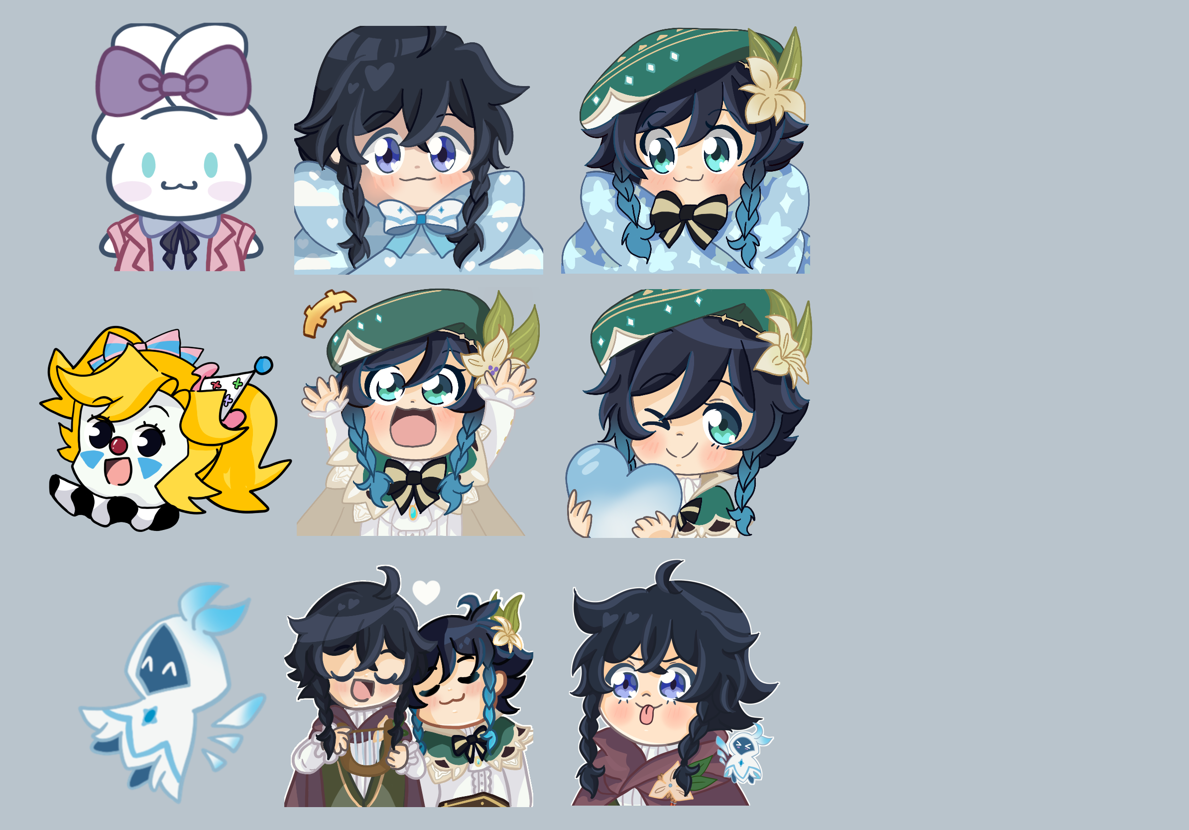 Emotes Collection by MaiDearDesiree on DeviantArt