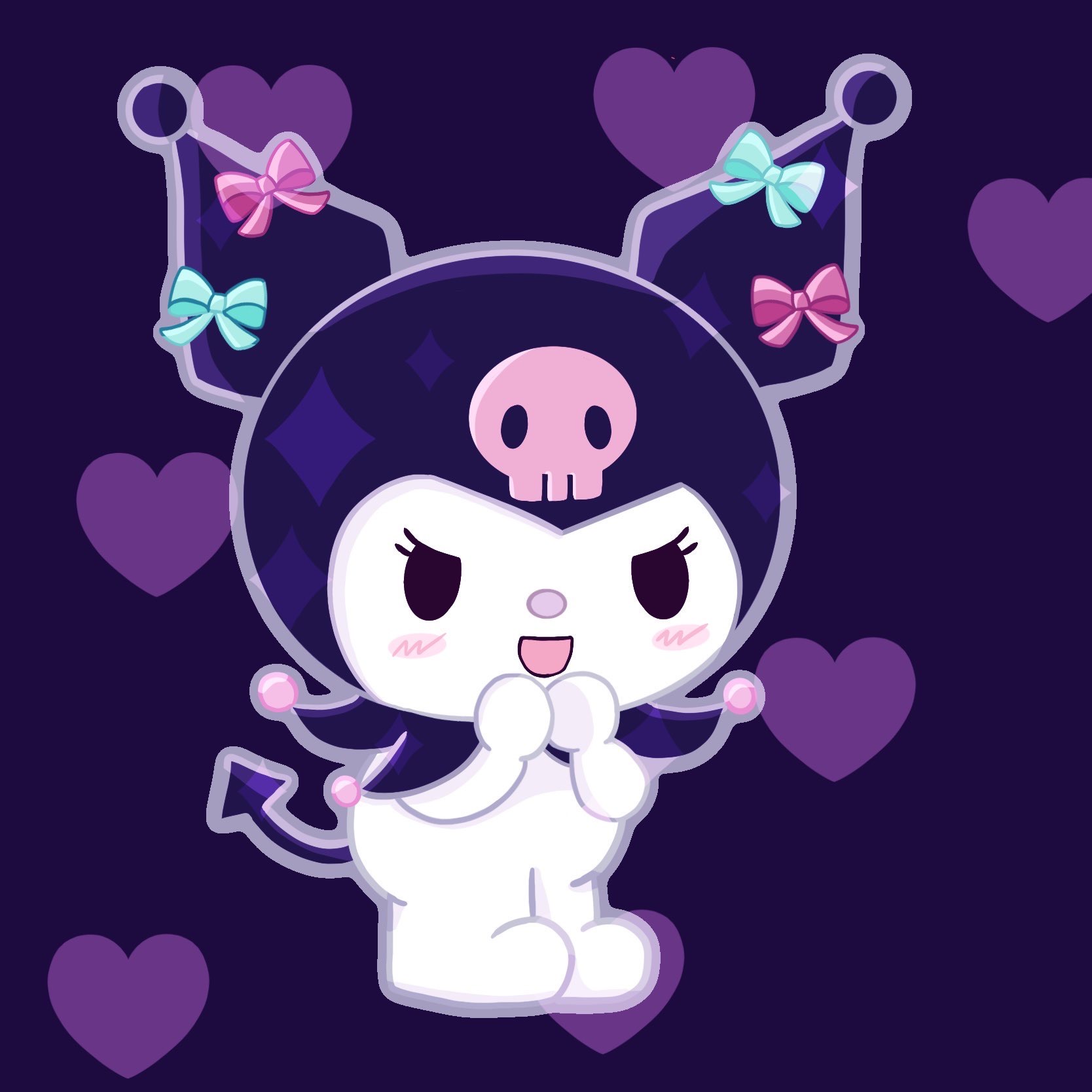 Kawaii Kuromi by MaiDearDesiree on DeviantArt