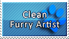 Clean Furry Artist Stamp by DaiKunz