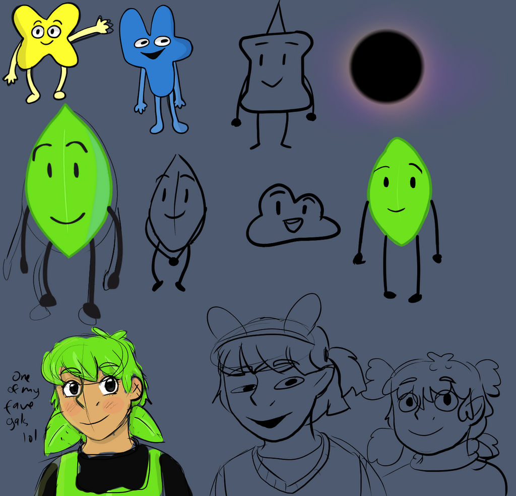 Bfb Hand Draw BFB sketches by ashluver34-art on DeviantArt