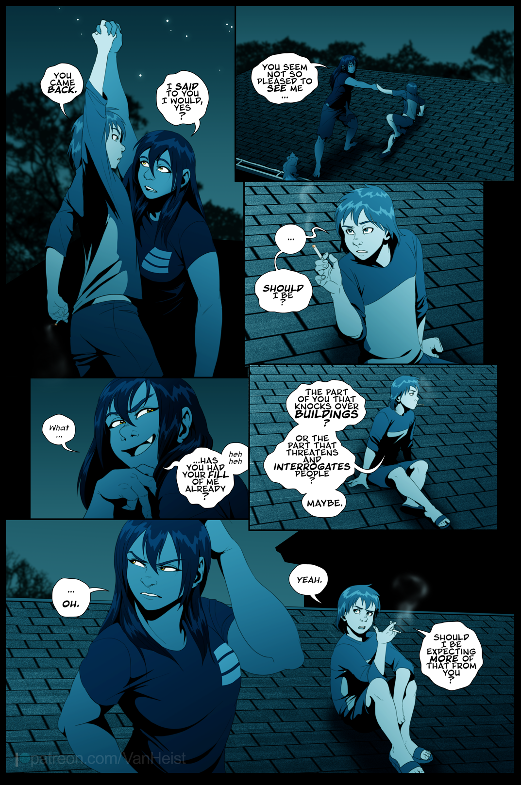 Bomango 110: Rooftop Rendezvous 1 by VanHeist