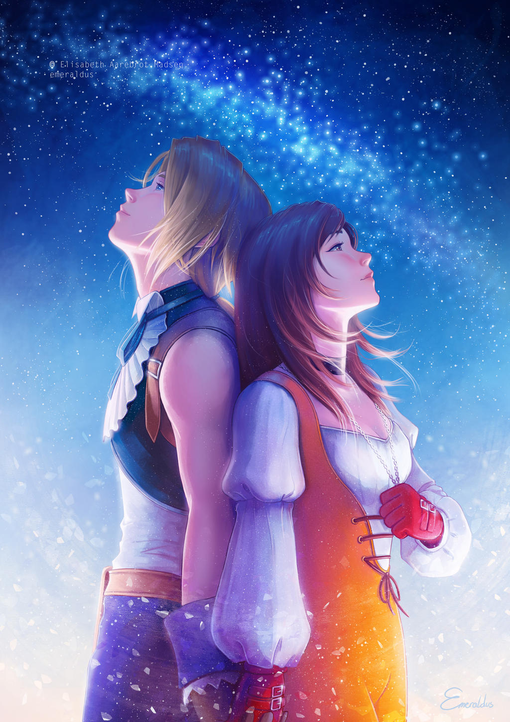 Final Fantasy IX - Zidane and Garnet