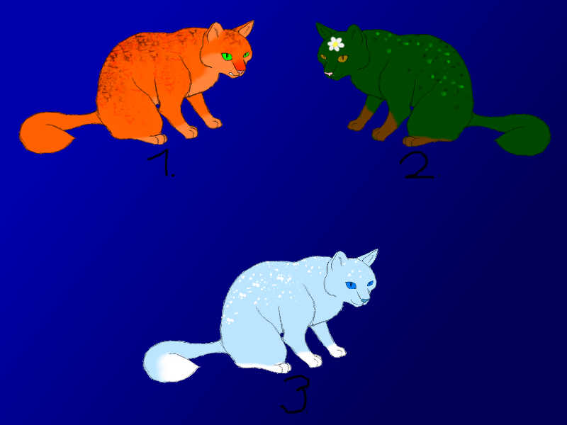 3 little cat adoptables (0/3 taken)