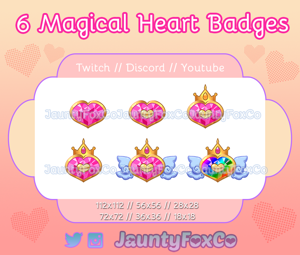 Twitch Subscriber Badges: Sailor Moon