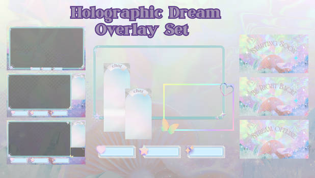 Holographic Dream Overlay Set