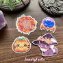 Cute Cozy Fall and Halloween Stickers