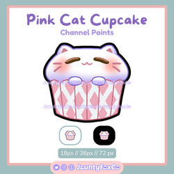 Pink Catcake Channel Points