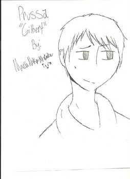 Gilbert Beilshmidt (Prussia), Hetalia Sketch