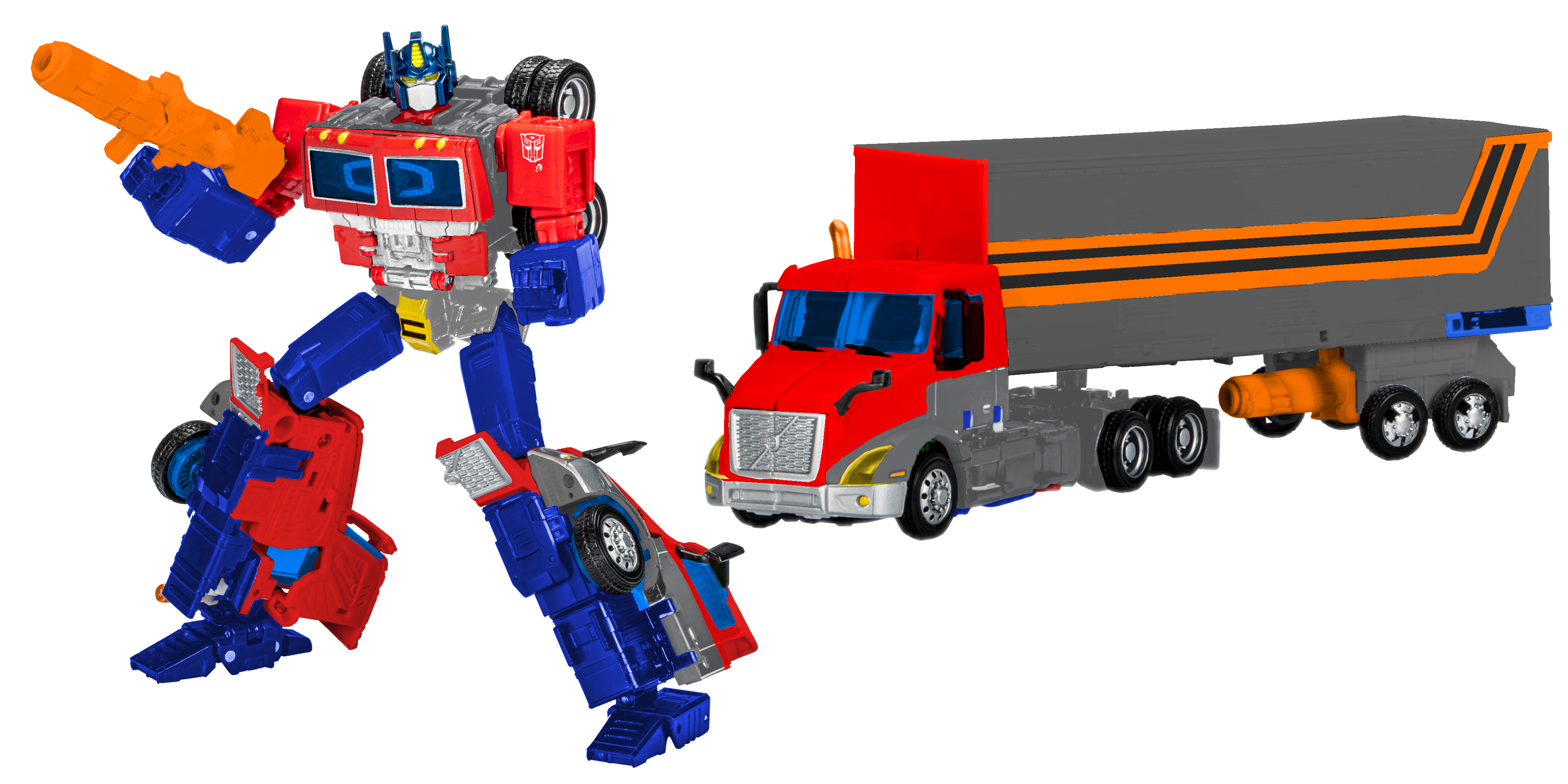 Transformers Custom Action Master Optimus Prime by Vaderp55111 on