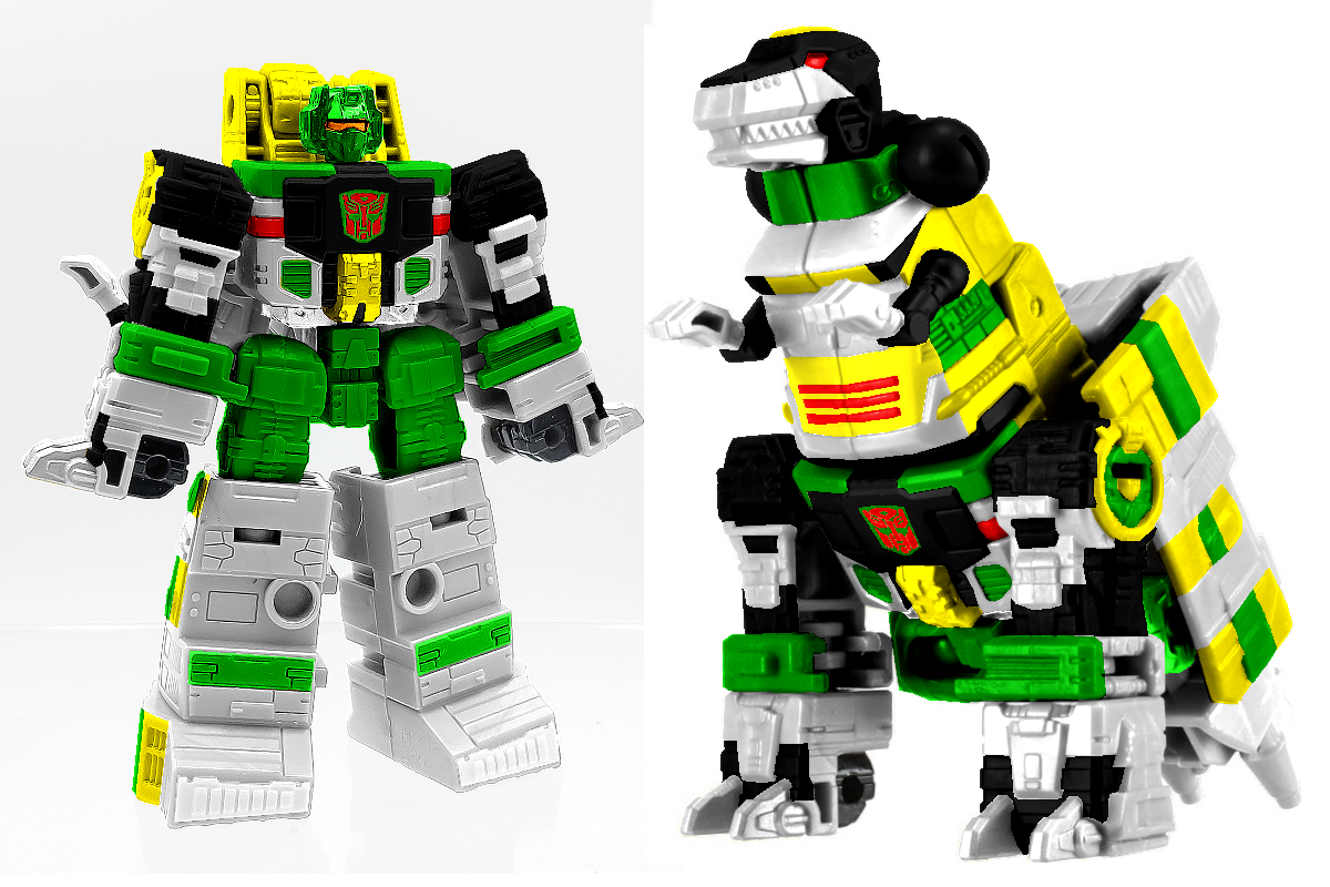 Transformers Ranger Transformers Custom: Green Dinobot Ranger Gridlock by Vaderp55111 on ...