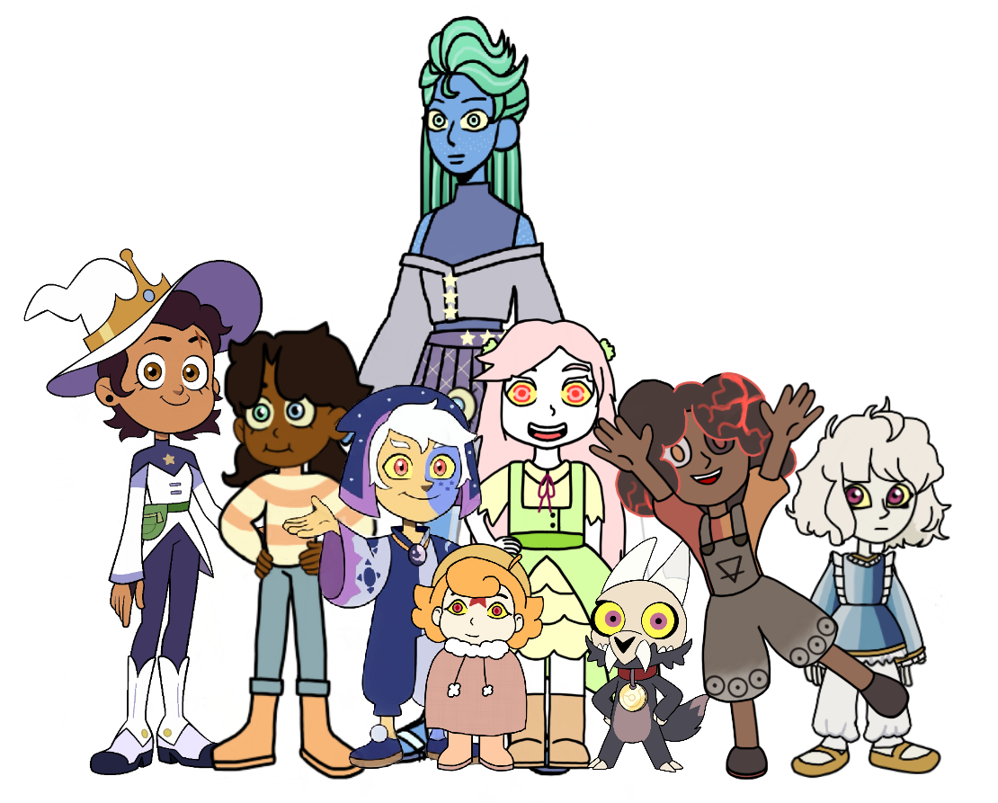 Mod Roles Tohs Toh ocs hight comparison by Maddygirl13 on DeviantArt