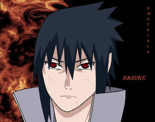 Sasuke Uchiha: amaterasu