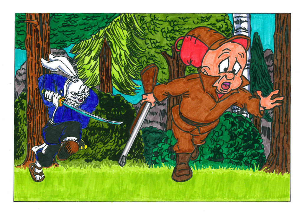 Most definitely NOT Rabbit Season by conradknightsocks on DeviantArt