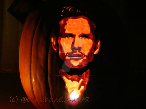 Matt Davis Halloween Pumpkin