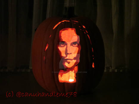 Ville Valo Halloween Pumpkin