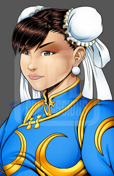 Chun-Li - Bust Commission Sample