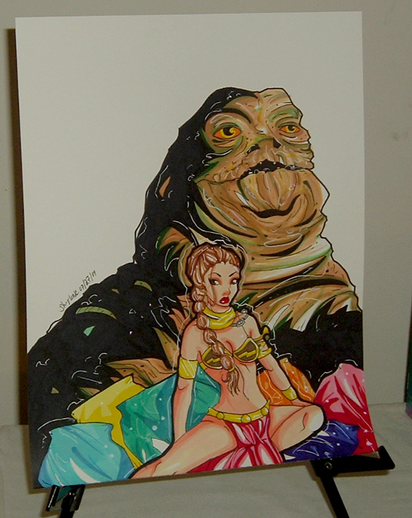 FS: Slave Leia + Jabba the hut