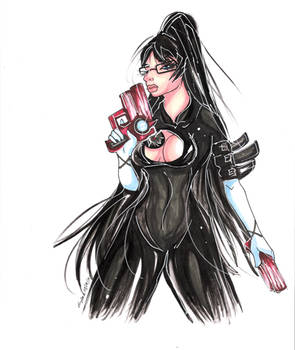 Bayonetta pinup 032110