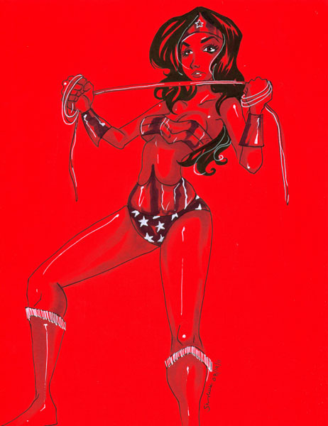 Wonder Woman sketch 082811