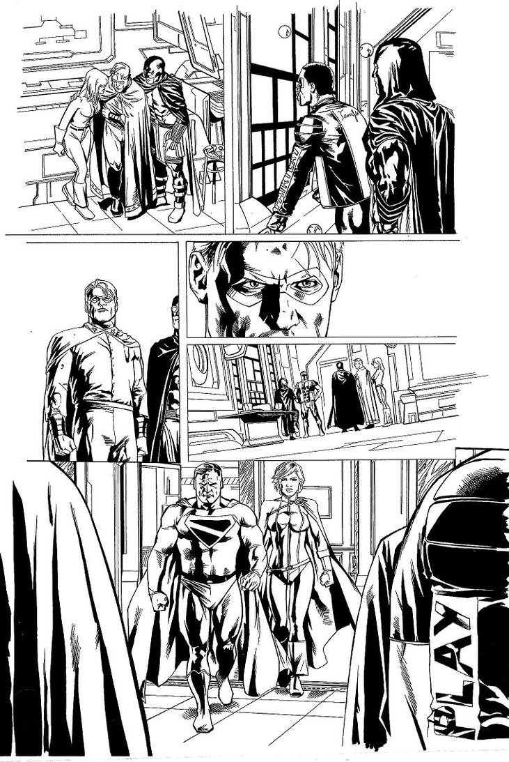 Jsa Deviantart JSA panel page by JonBolerjack on DeviantArt