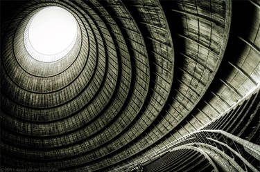 The eye of the cooling tower