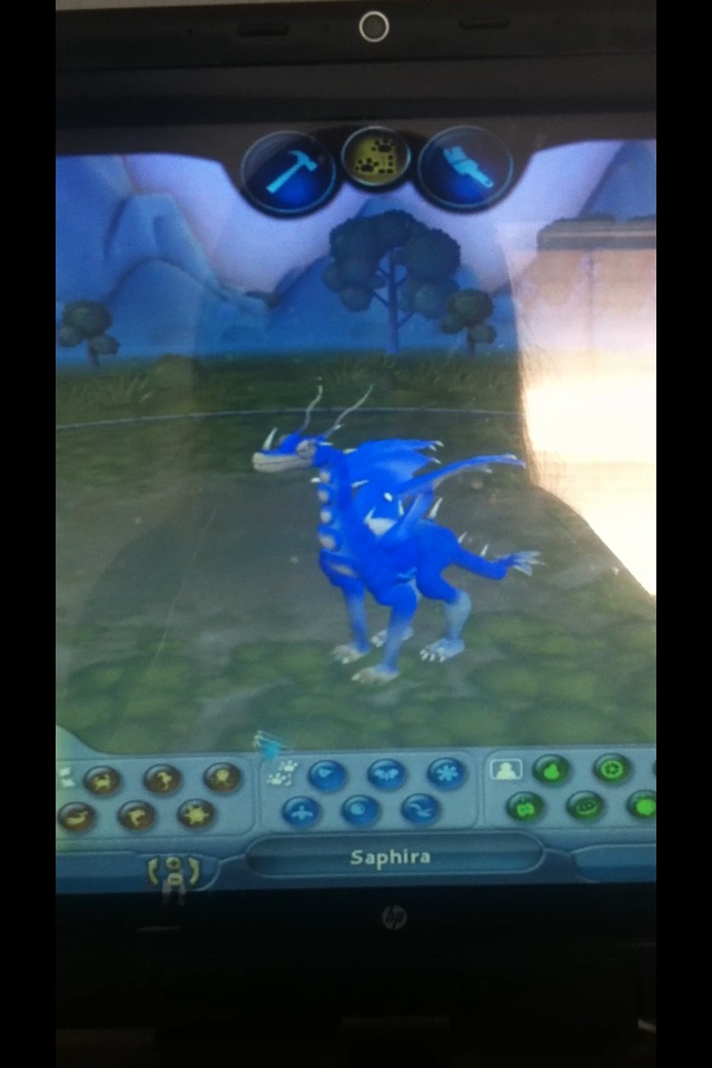 Saphira in Spore