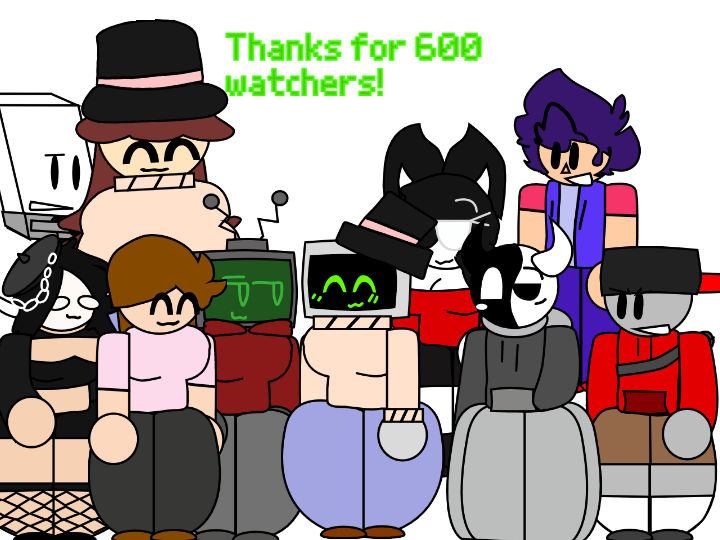 Ask 600 Deviantart Thanks for 600 watchers! by LiterallyNotAPerson on DeviantArt