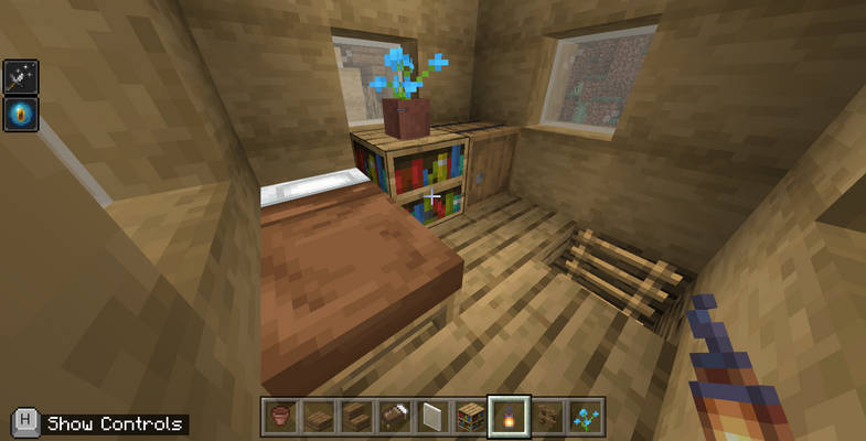 Minecraft - Little kitchen stairs by Timidouveg on DeviantArt
