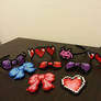 8 bit bows and headbands